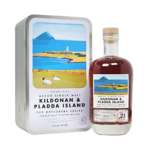 The Arran Kildonan & Pladda Island 21 years Single Malt Scotch Whisky