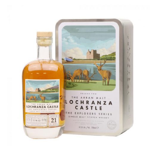 The Arran Lochranza Castle 21 years Single Malt Scotch Whisky