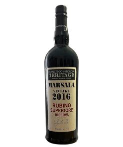Marsala Vintage 2016 Rubino Superiore Riserva heritage intorcia