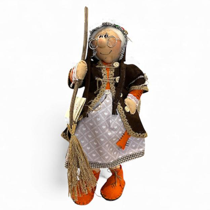 Befana Scarpe Arancio